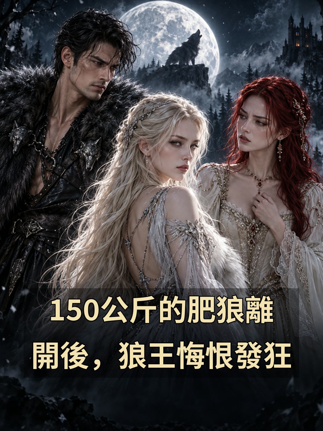 150公斤的肥狼離開後，狼王悔恨發狂