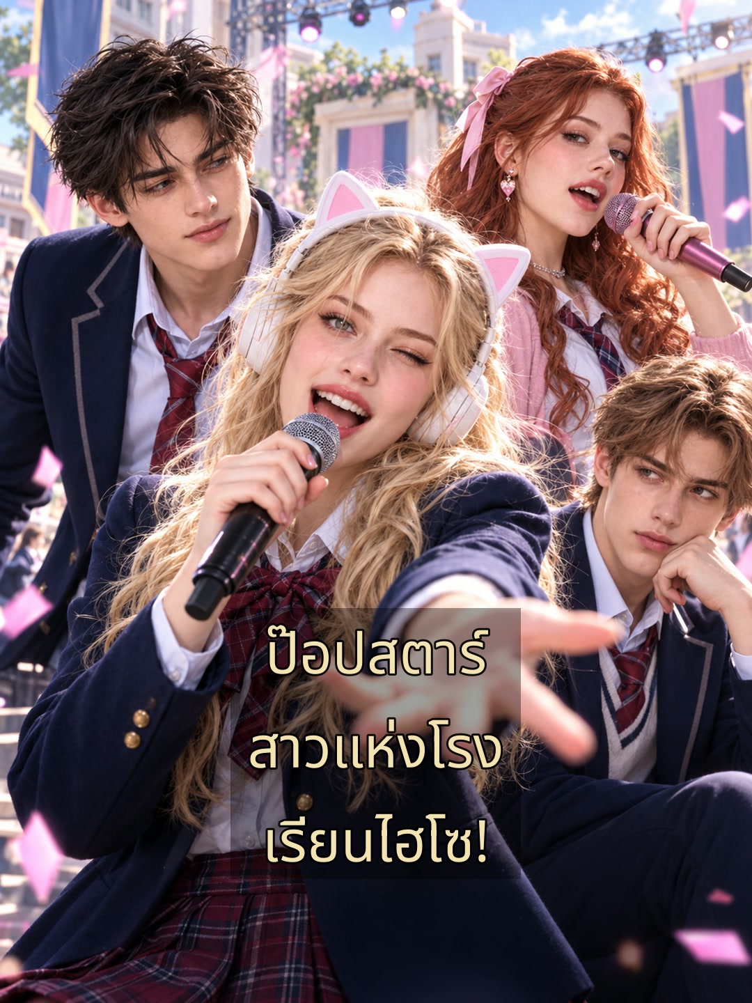 ป๊อปสตาร์สาวแห่งโรงเรียนไฮโซ!