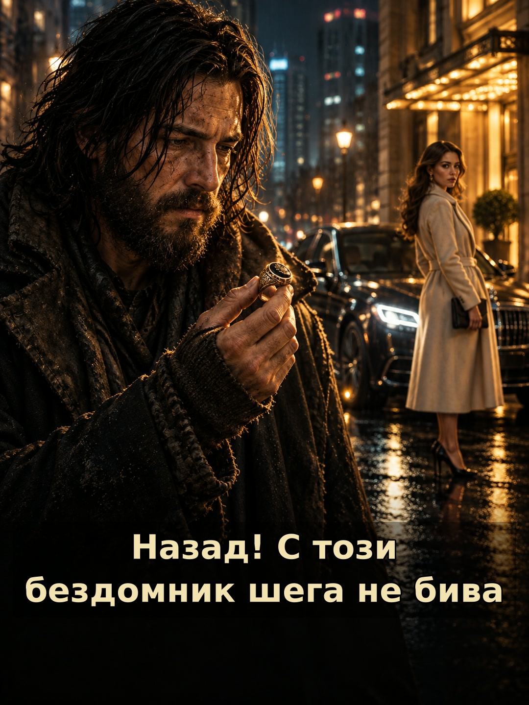 Назад! С този бездомник шега не бива