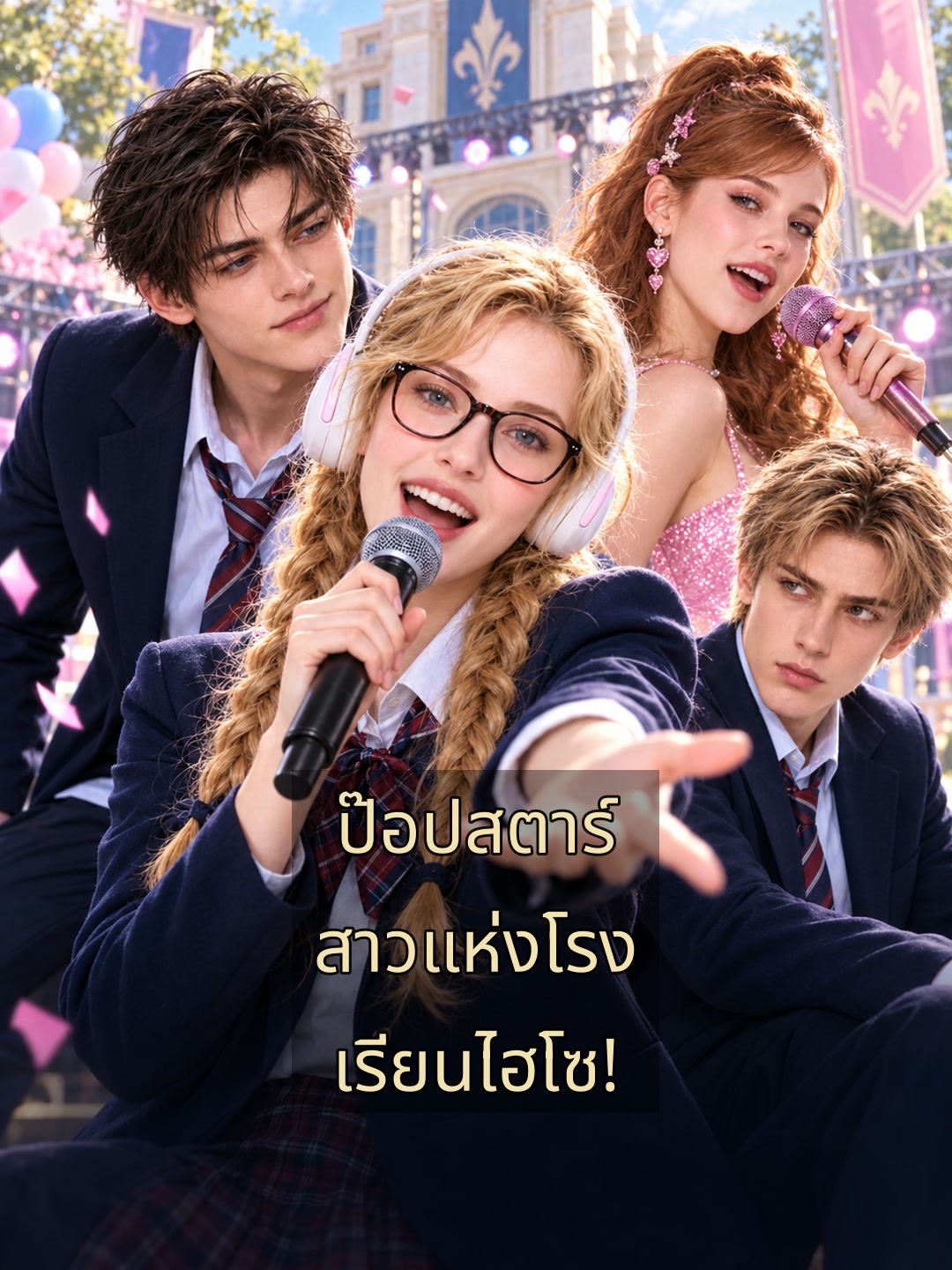ป๊อปสตาร์สาวแห่งโรงเรียนไฮโซ!