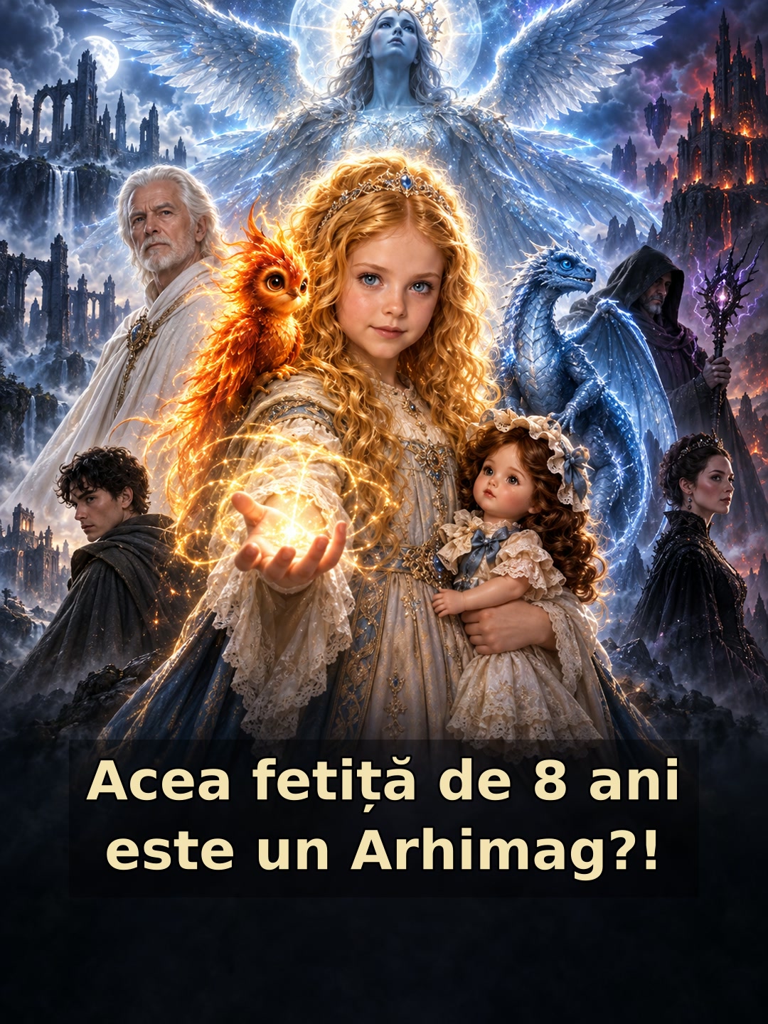 Acea fetiță de 8 ani este un Arhimag?!