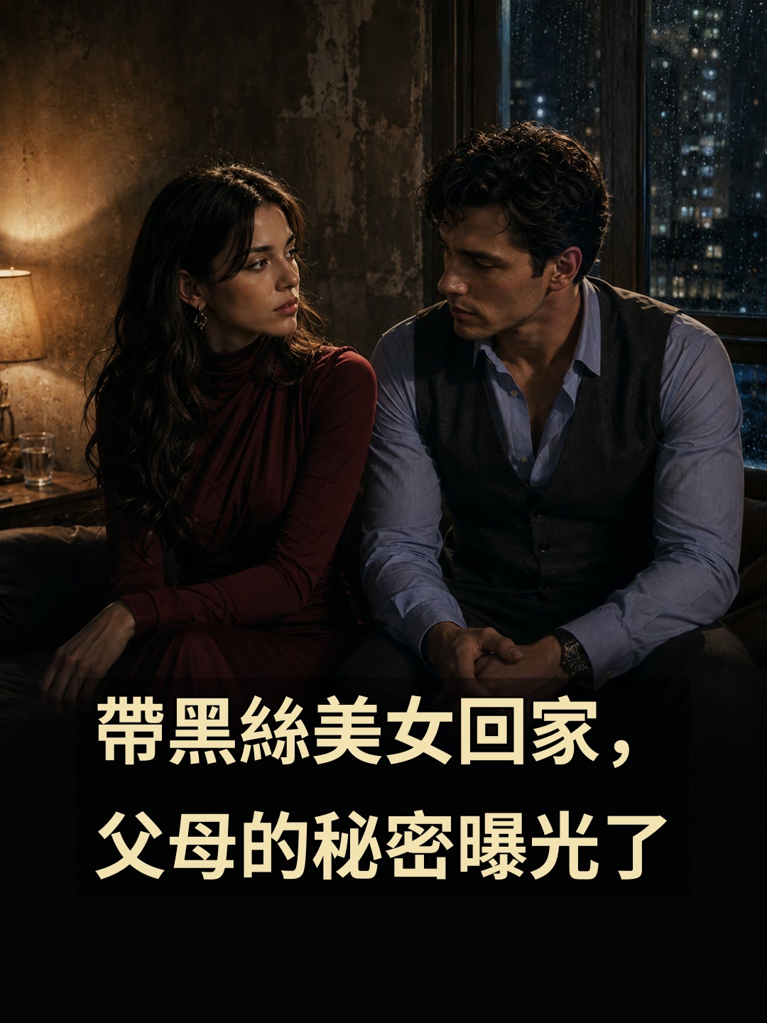 帶黑絲美女回家，父母的秘密曝光了