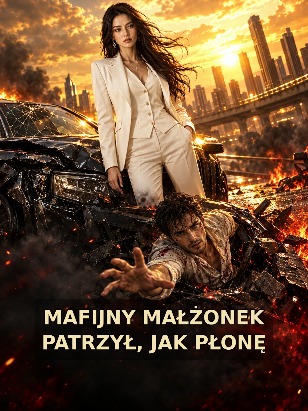 MAFIJNY MAŁŻONEK PATRZYŁ, JAK PŁONĘ