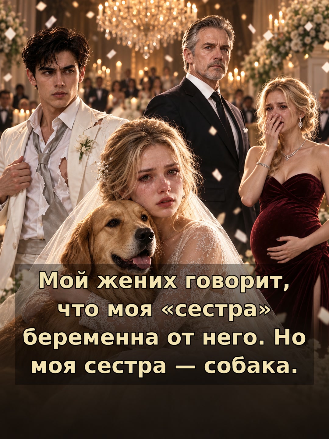 Мой жених говорит, что моя «сестра» беременна от него. Но моя сестра — собака.