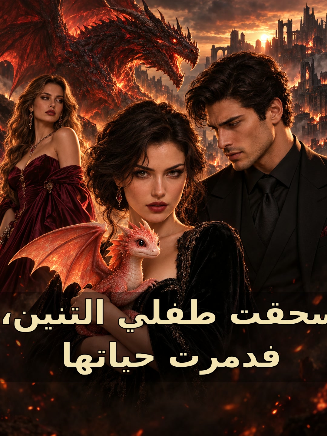 سحقت طفلي التنين، فدمرت حياتها