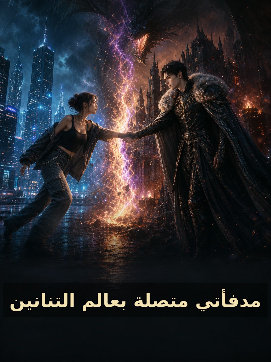 مدفأتي متصلة بعالم التنانين