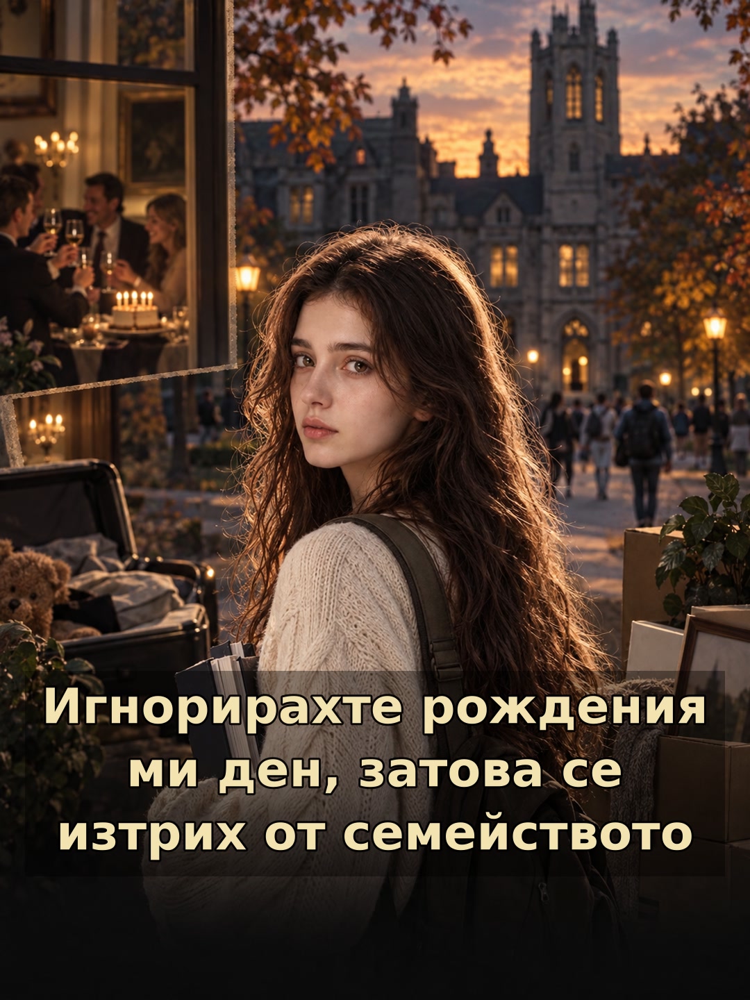 Игнорирахте рождения ми ден, затова се изтрих от семейството