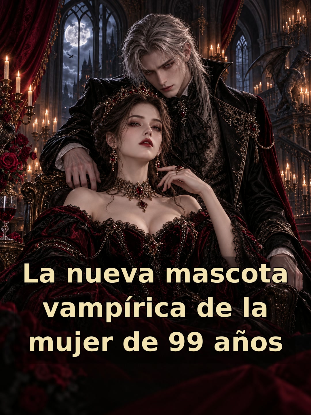 La nueva mascota vampírica de la mujer de 99 años