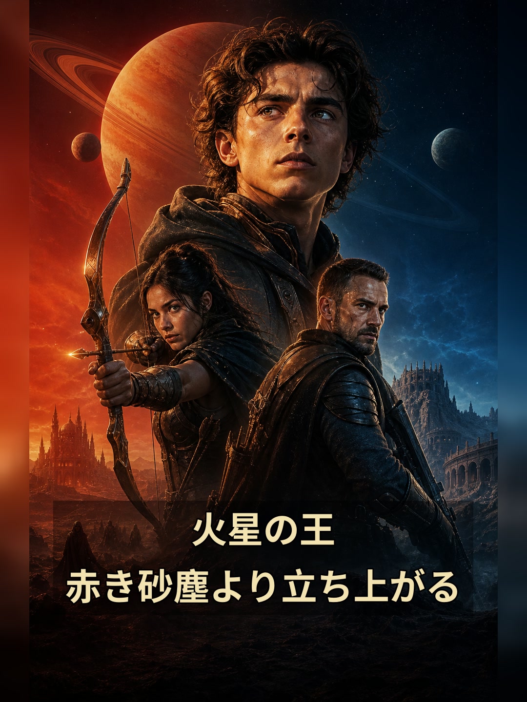 火星の王 赤き砂塵より立ち上がる