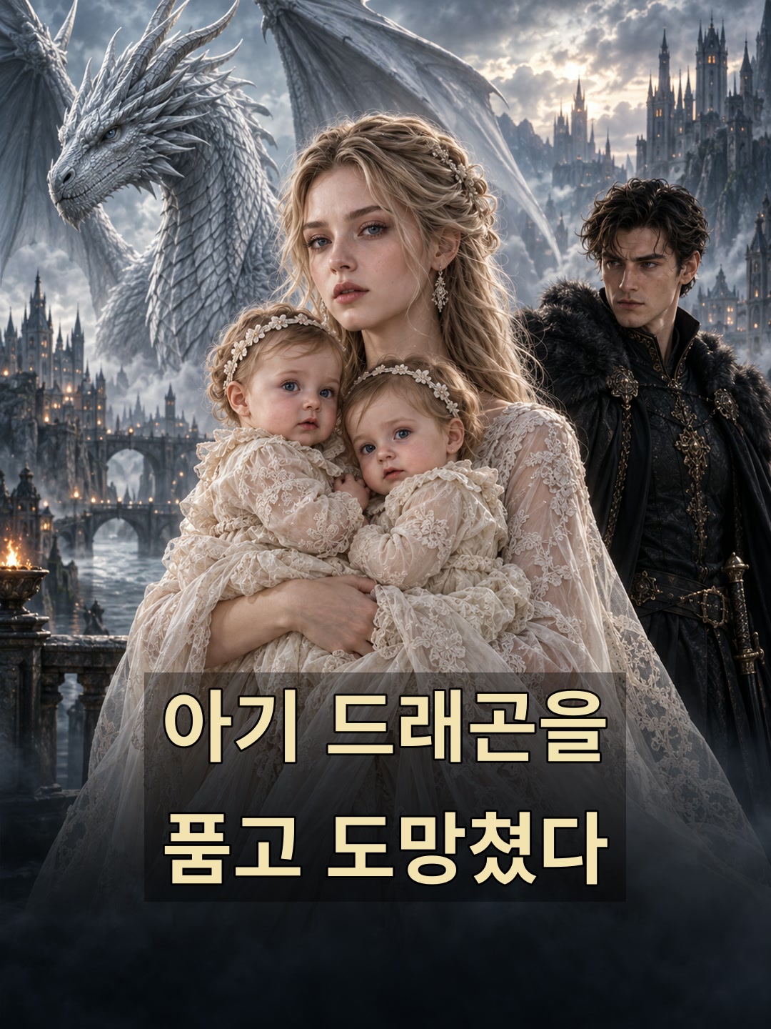 아기 드래곤을 품고 도망쳤다