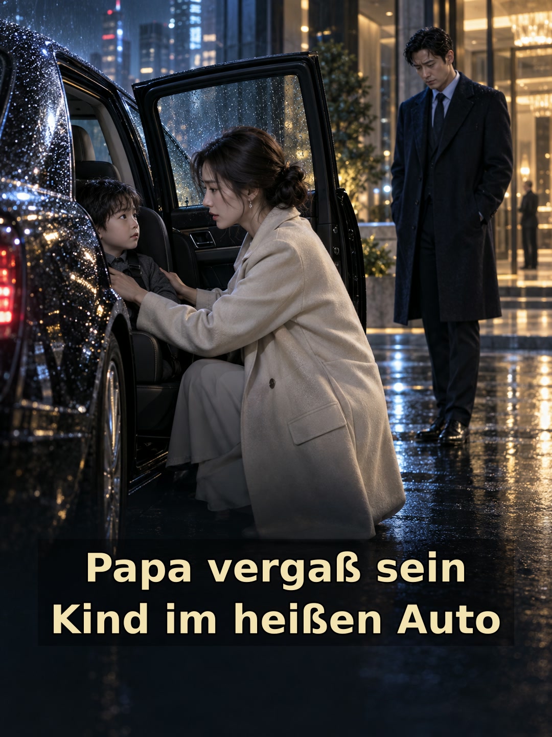 Papa vergaß sein Kind im heißen Auto