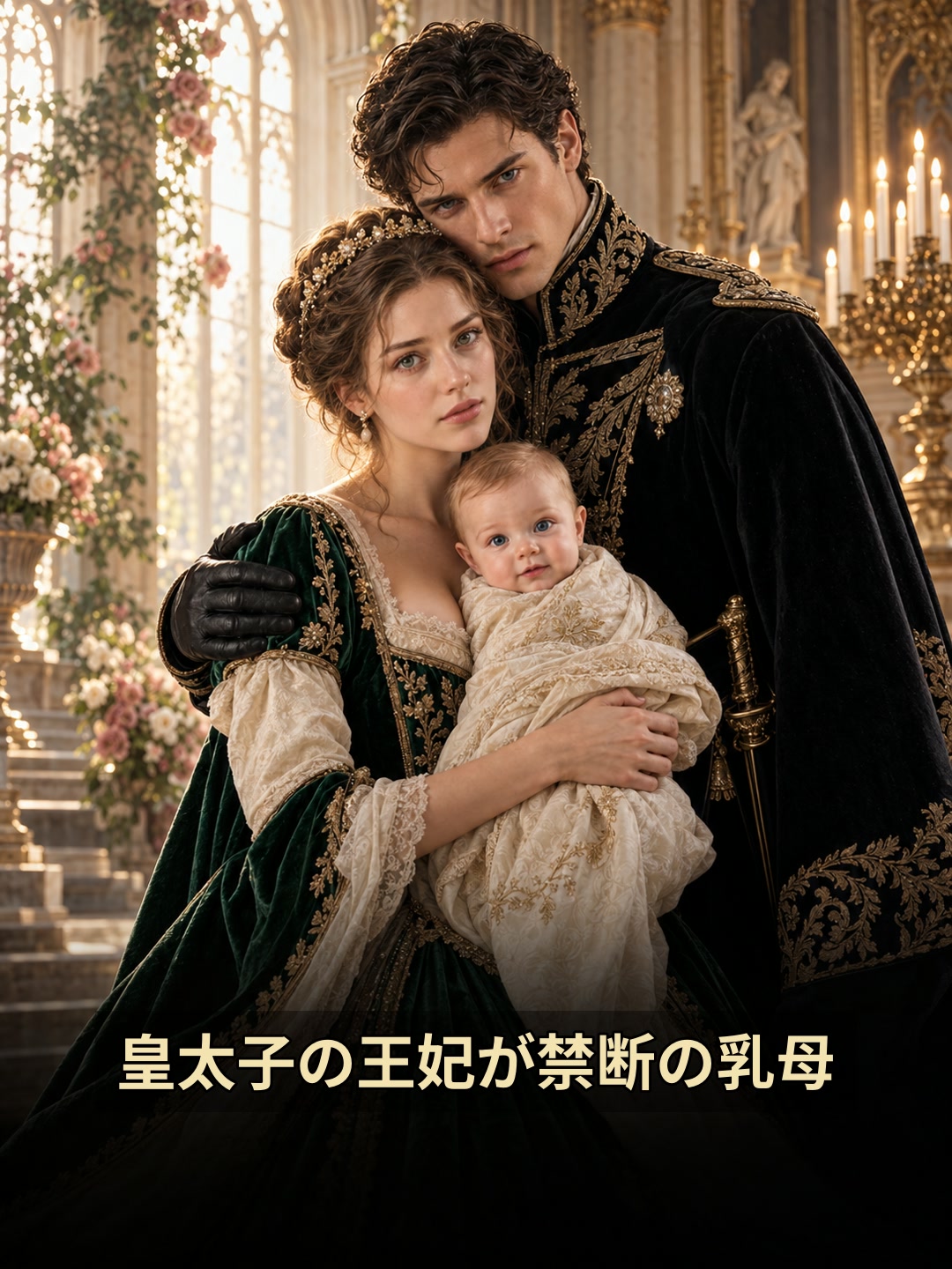 皇太子の王妃が禁断の乳母