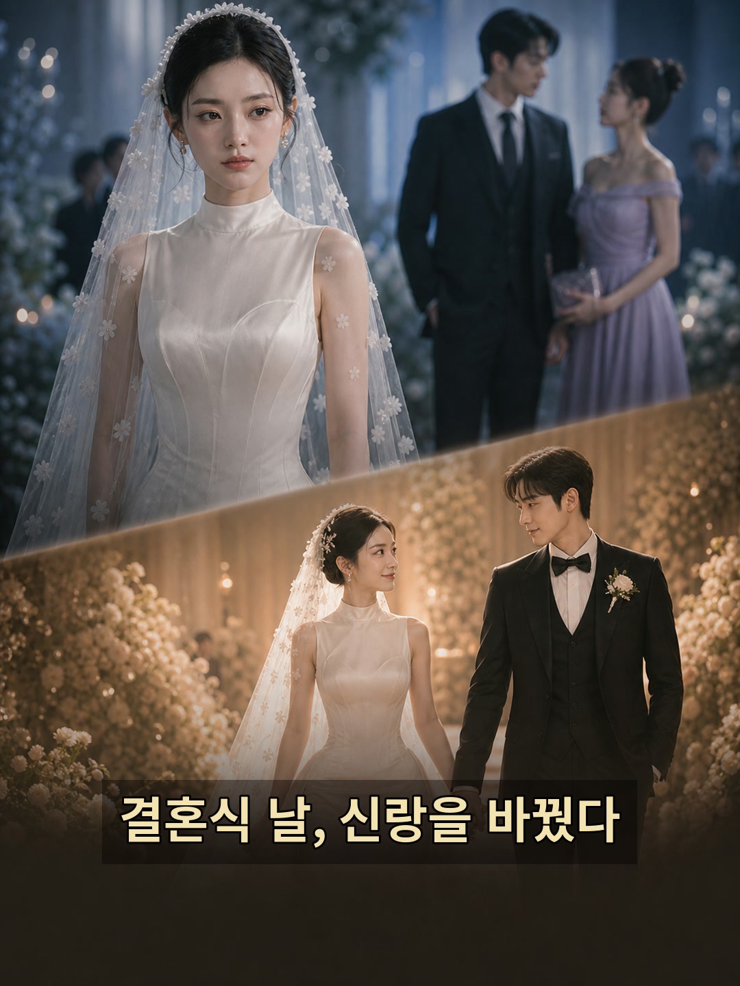 결혼식 날, 신랑을 바꿨다