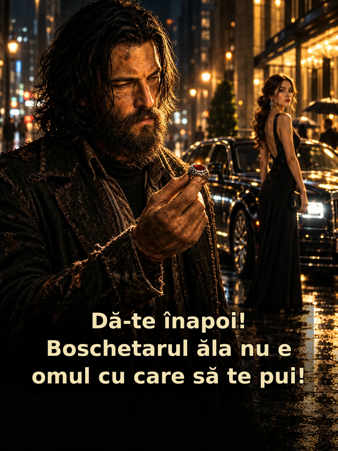 Dă-te înapoi! Boschetarul ăla nu e omul cu care să te pui!
