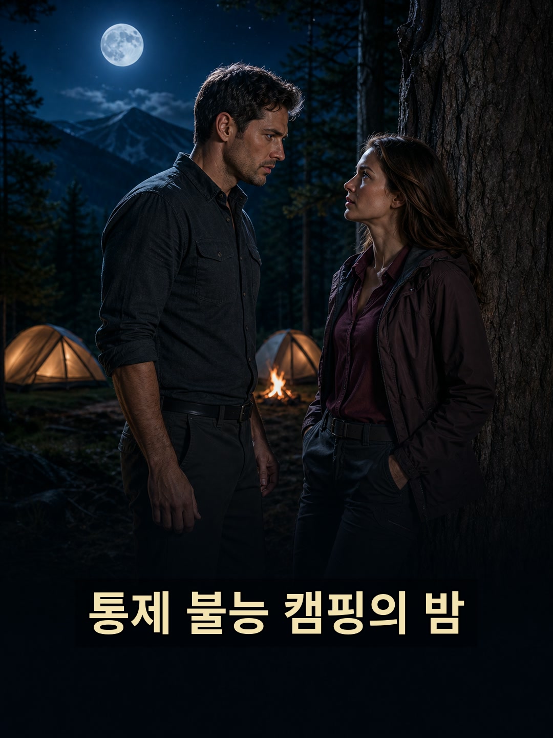 통제 불능 캠핑의 밤