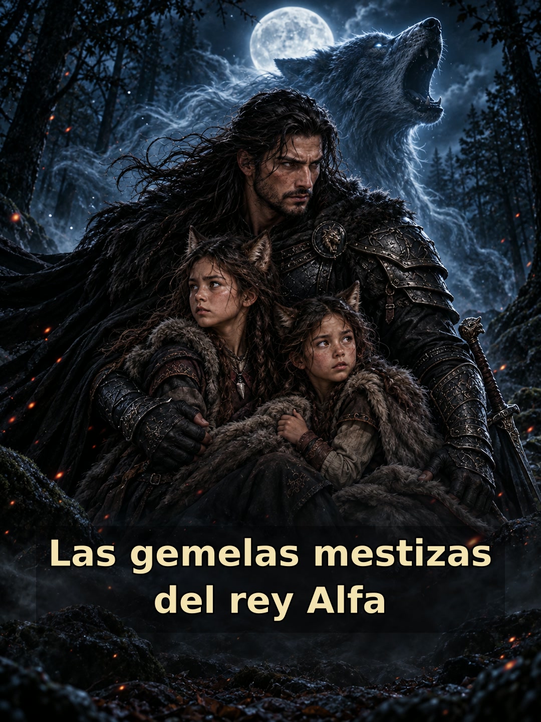 Las gemelas mestizas del rey Alfa