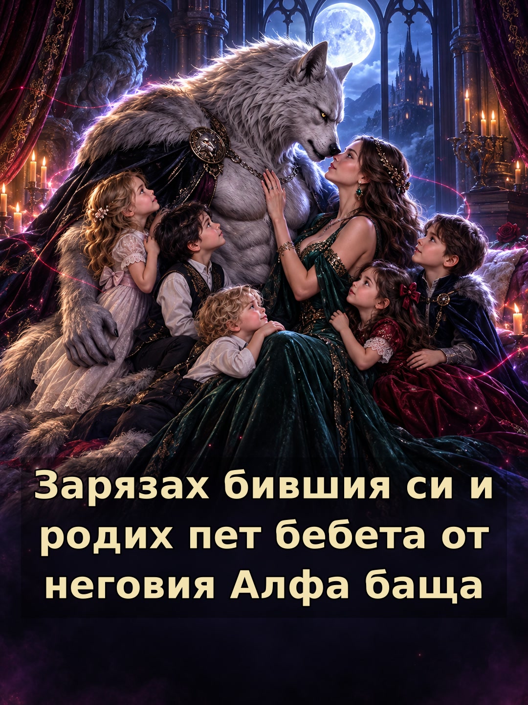 Зарязах бившия си и родих пет бебета от неговия Алфа баща