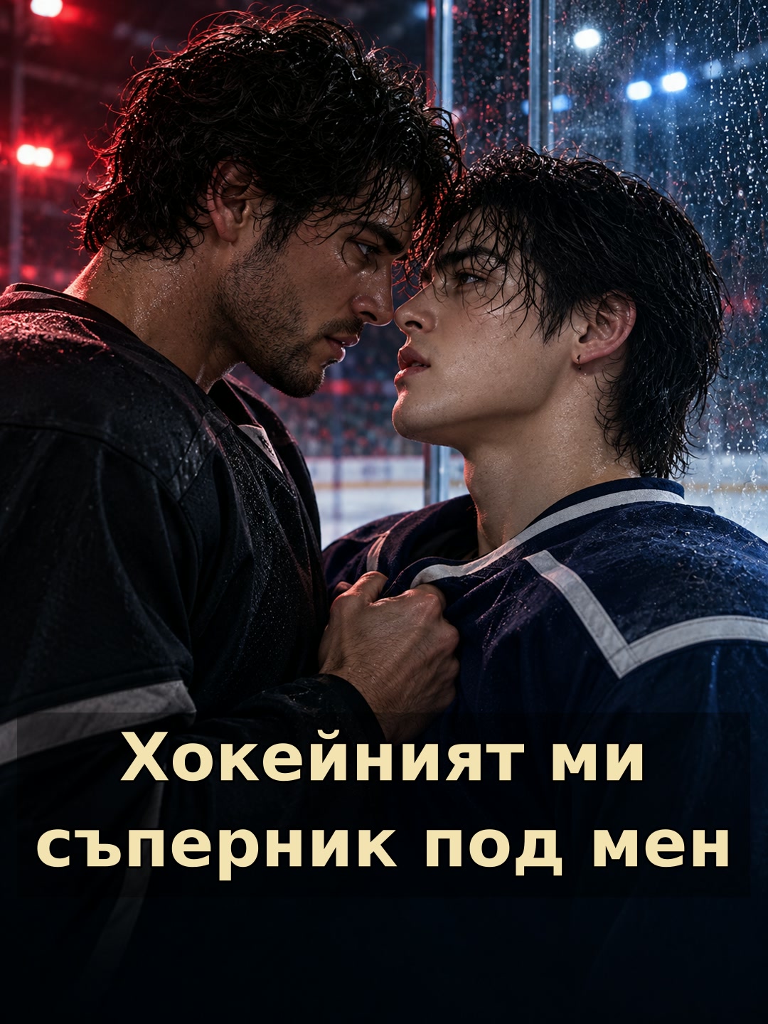 Хокейният ми съперник под мен