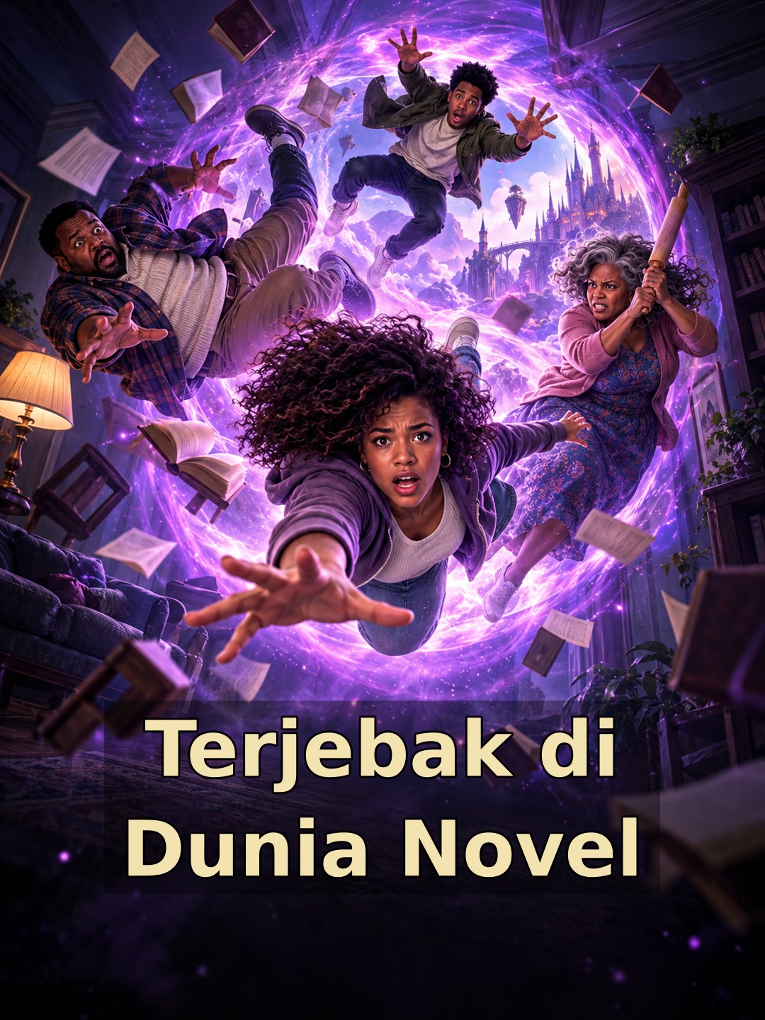 Terjebak  di Dunia Novel