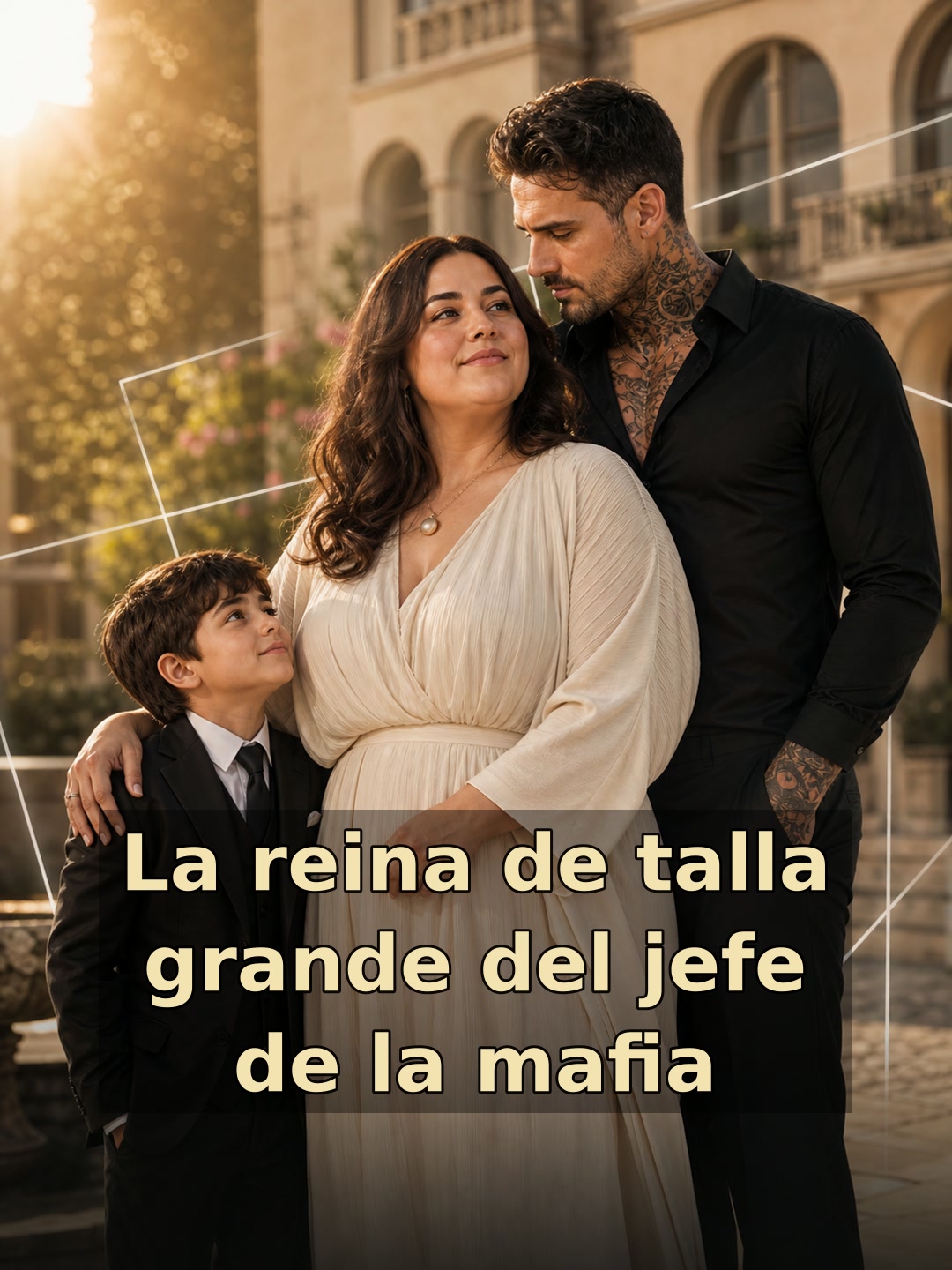 La reina de talla grande del jefe de la mafia