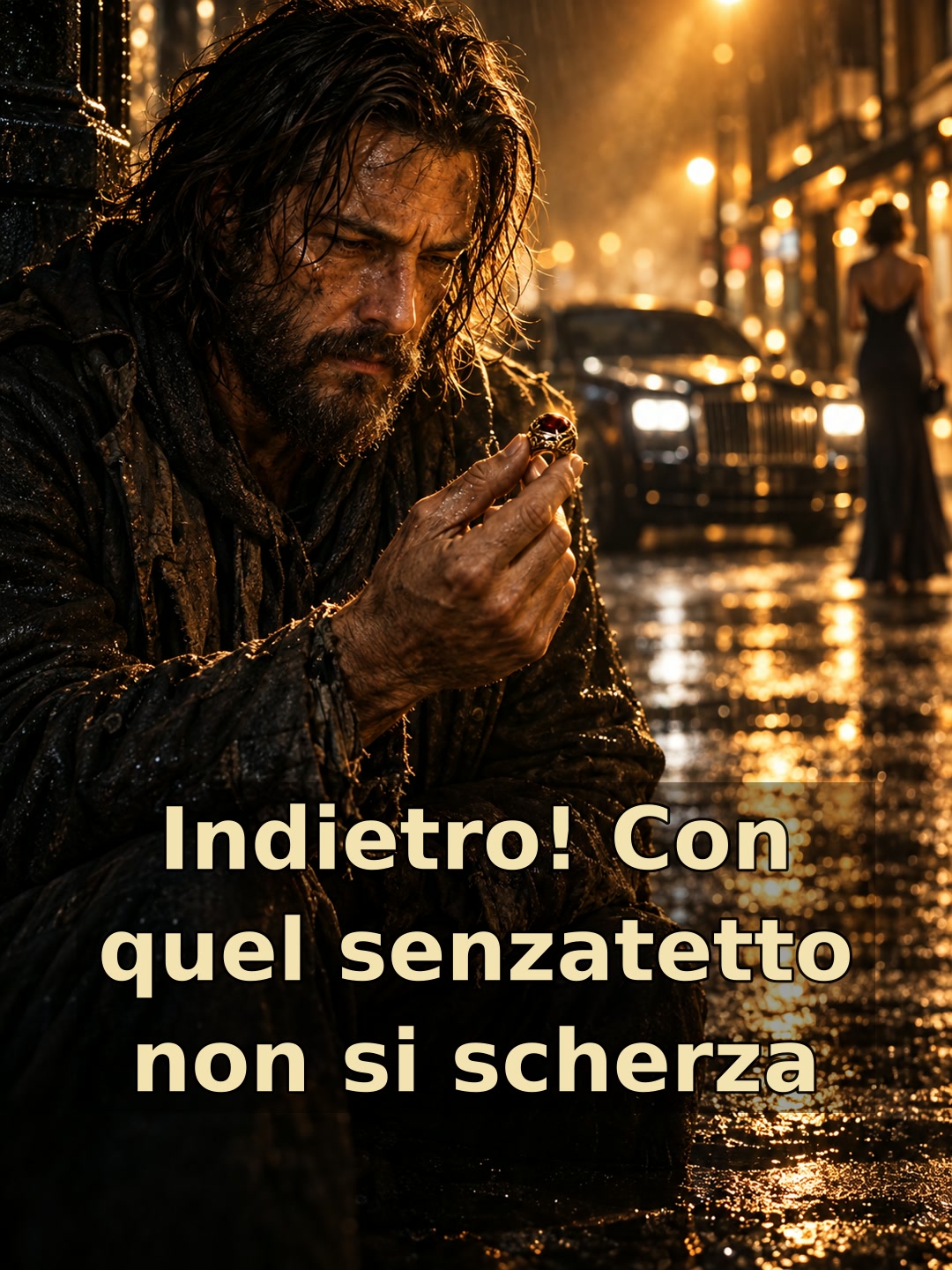 Indietro! Con quel senzatetto non si scherza