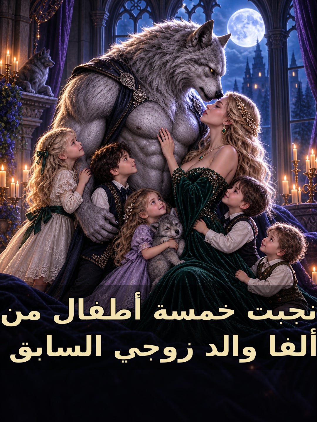 أنجبت خمسة أطفال من ألفا والد زوجي السابق