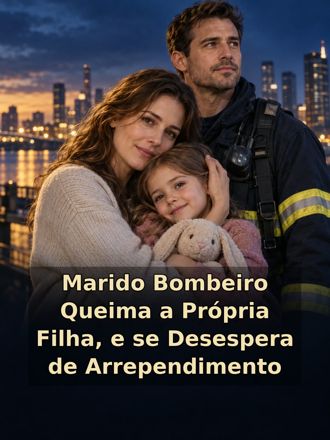 Marido Bombeiro Queima a Própria Filha, e se Desespera de Arrependimento