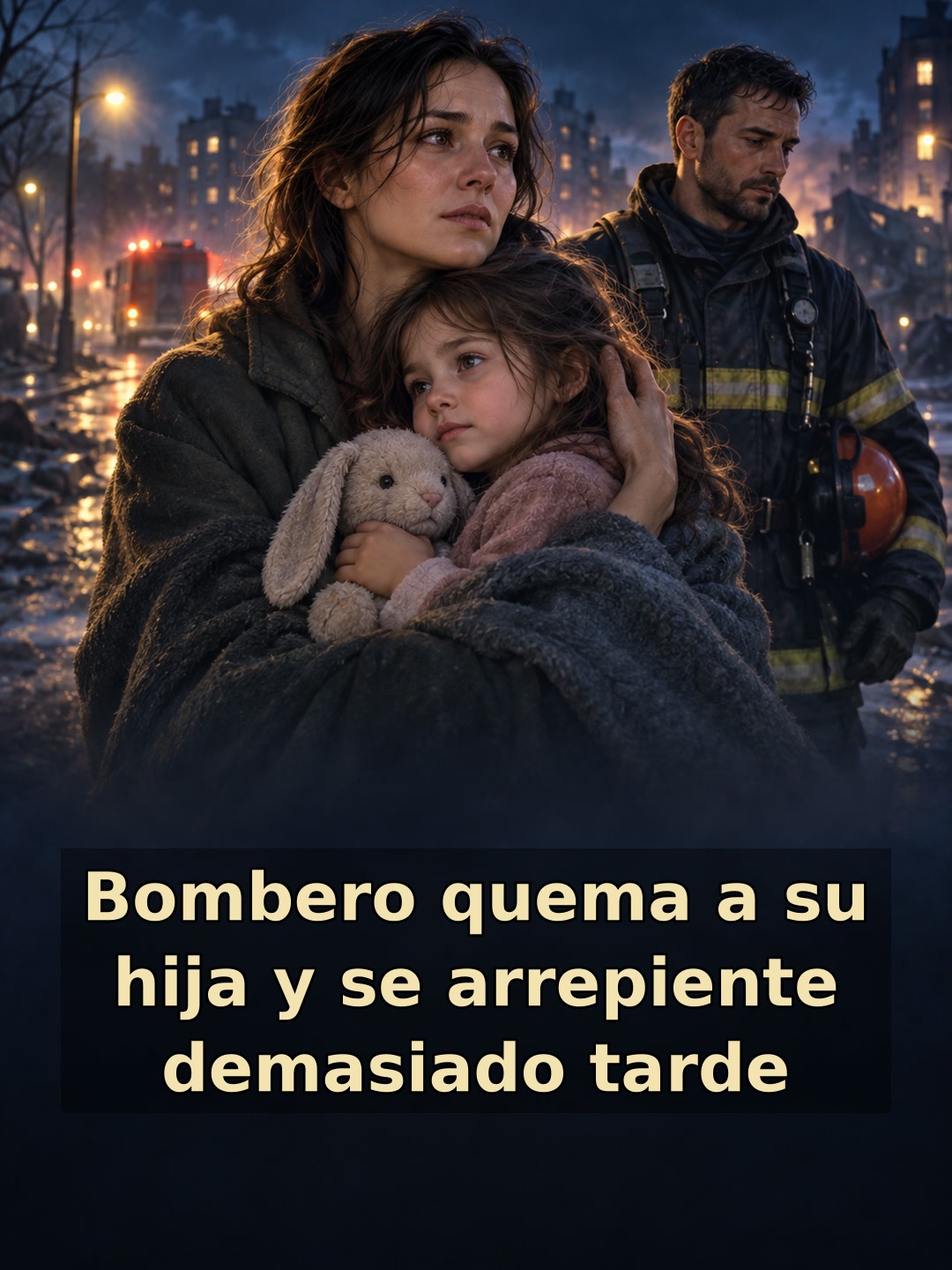 Bombero quema a su hija y se arrepiente demasiado tarde