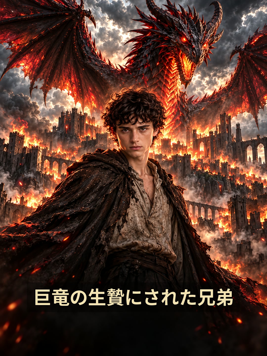 巨竜の生贄にされた兄弟