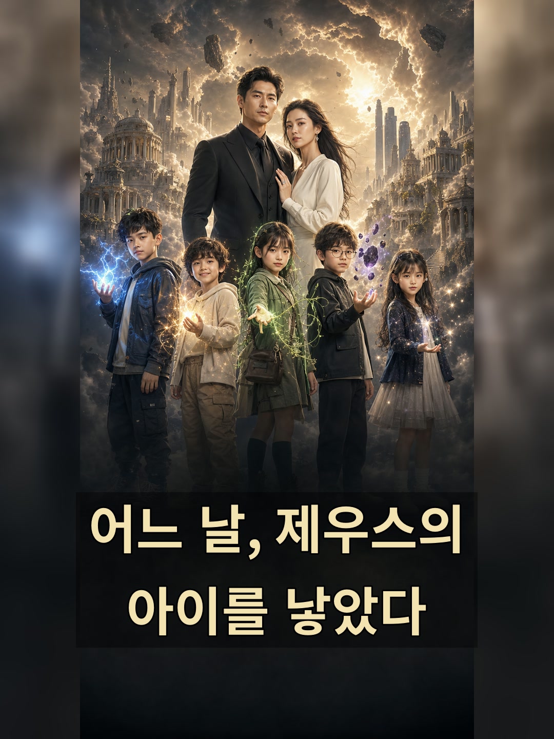 어느 날, 제우스의 아이를 낳았다