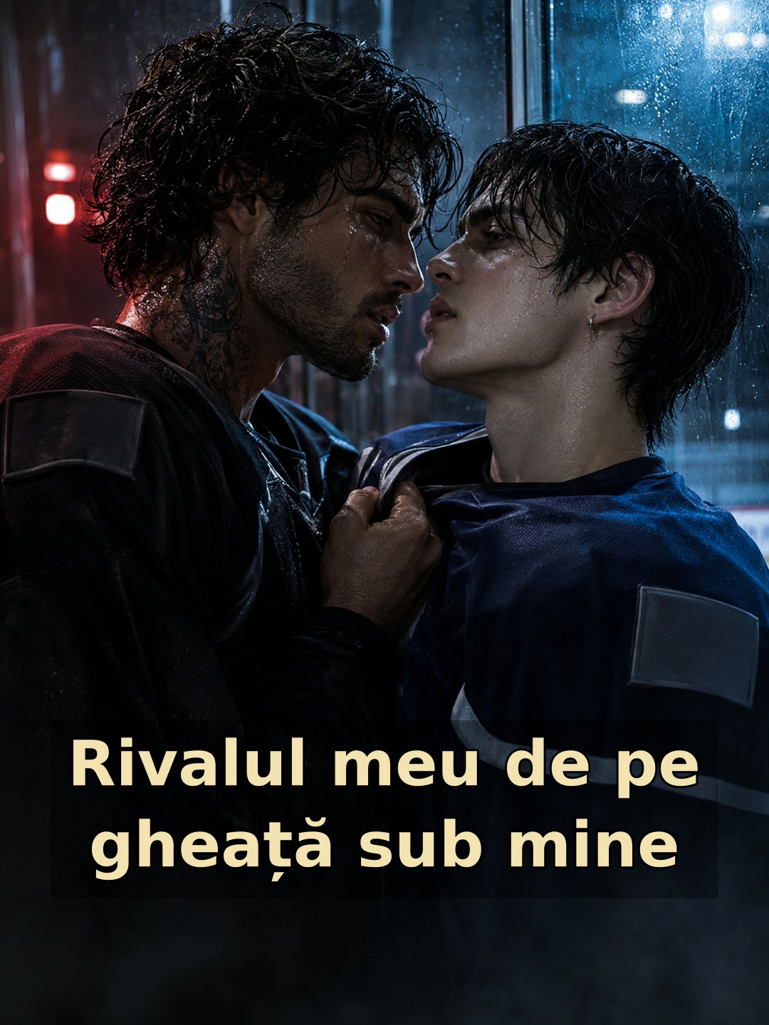Rivalul meu de pe gheață sub mine