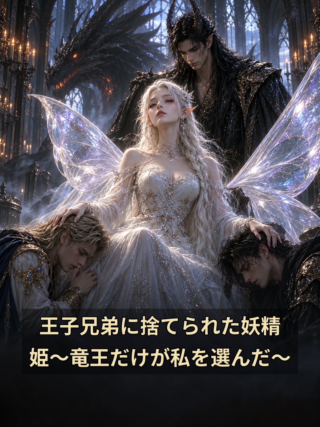 王子兄弟に捨てられた妖精姫～竜王だけが私を選んだ～