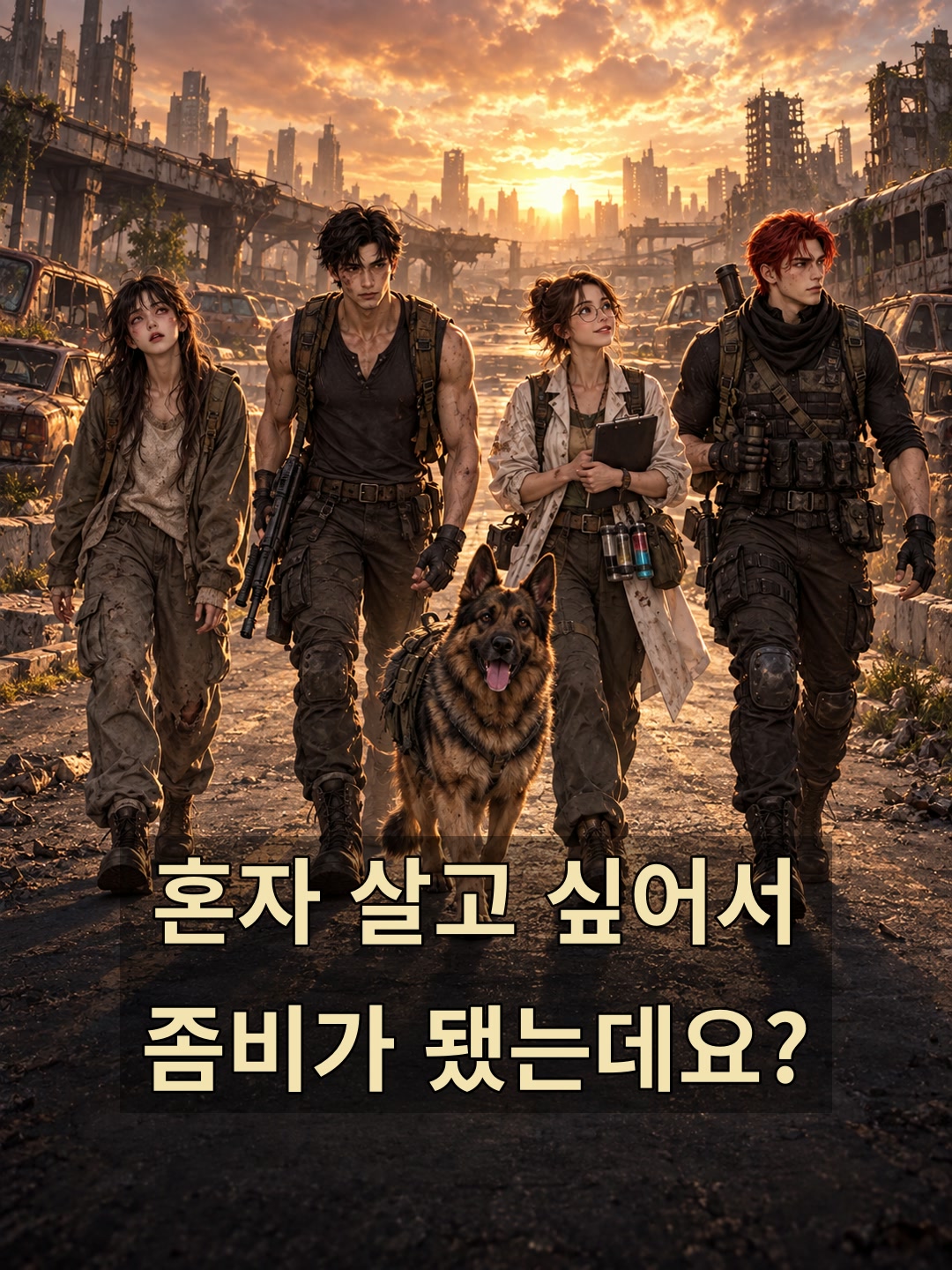 혼자 살고 싶어서 좀비가 됐는데요?
