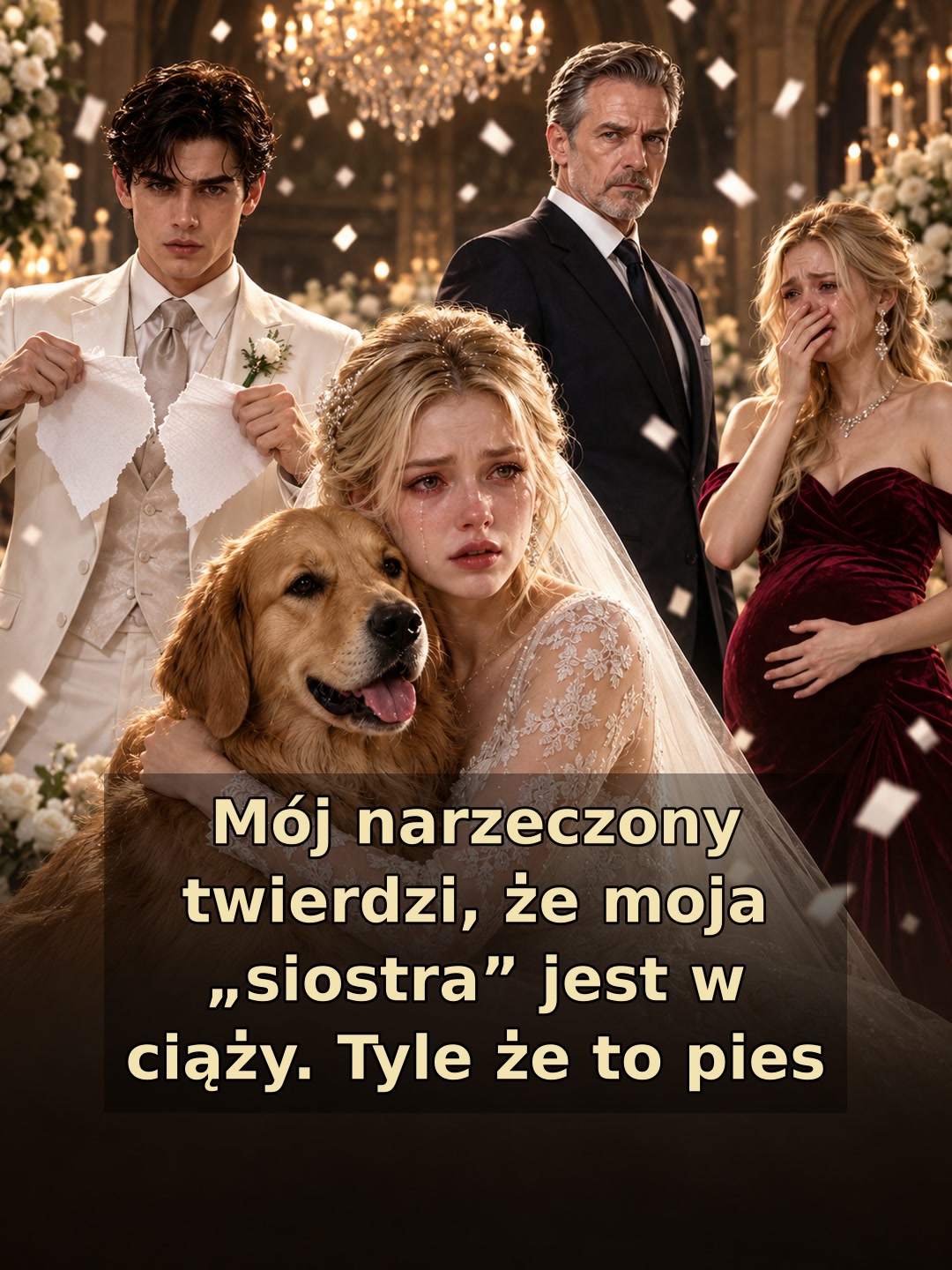 Mój narzeczony twierdzi, że moja „siostra” jest w ciąży. Tyle że to pies