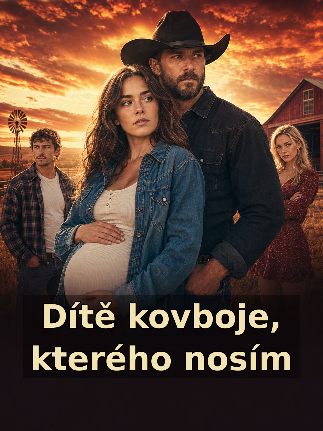 Dítě kovboje, kterého nosím