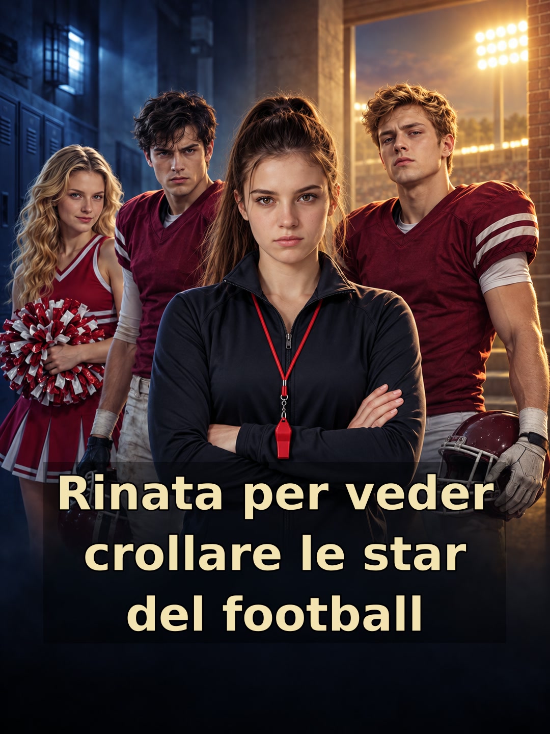 Rinata per veder crollare le star del football