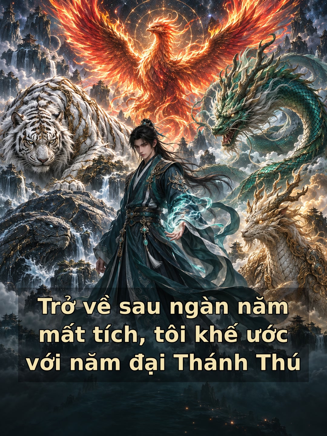 Trở về sau ngàn năm mất tích, tôi khế ước với năm đại Thánh Thú