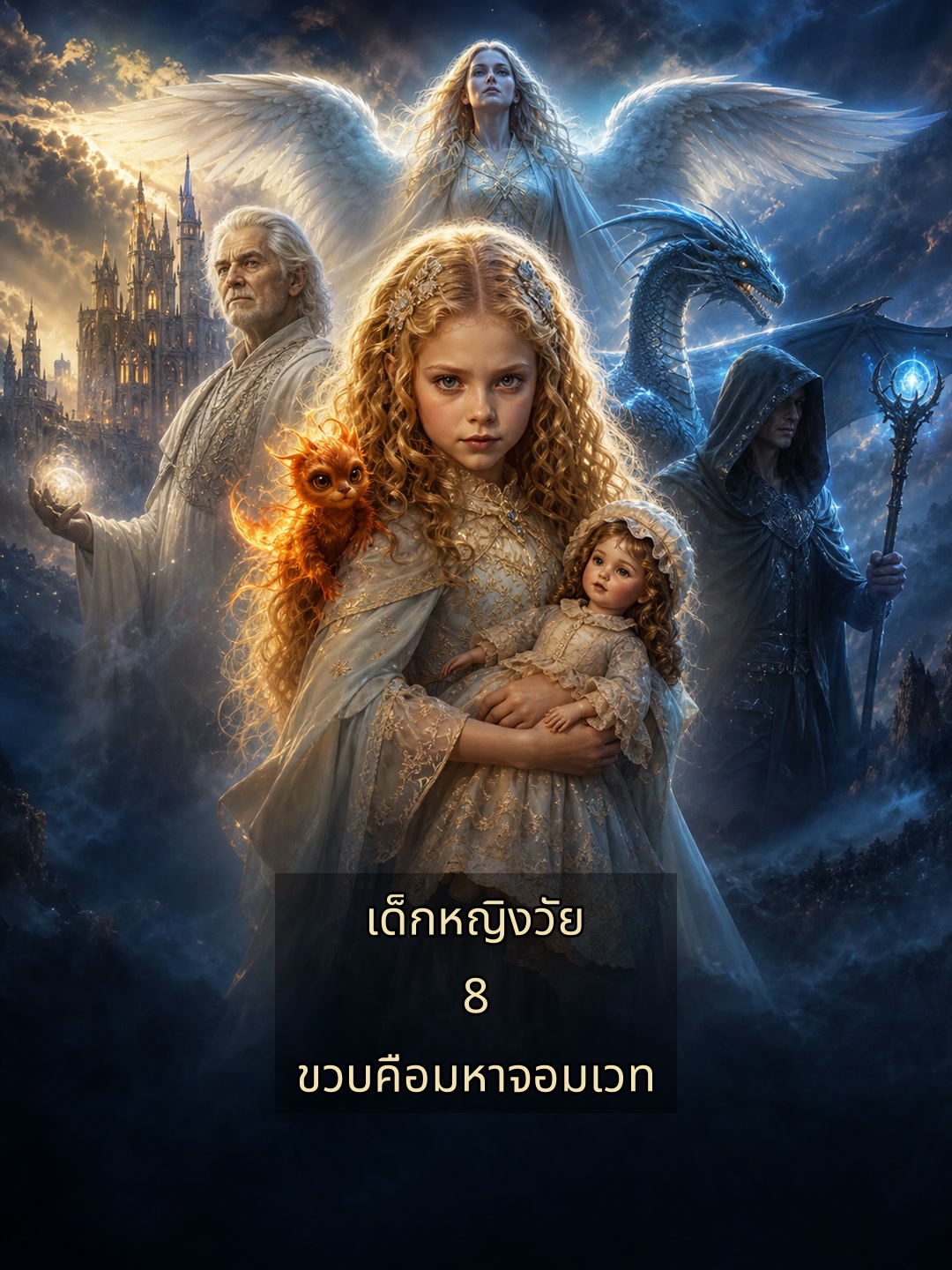 เด็กหญิงวัย 8 ขวบคือมหาจอมเวท