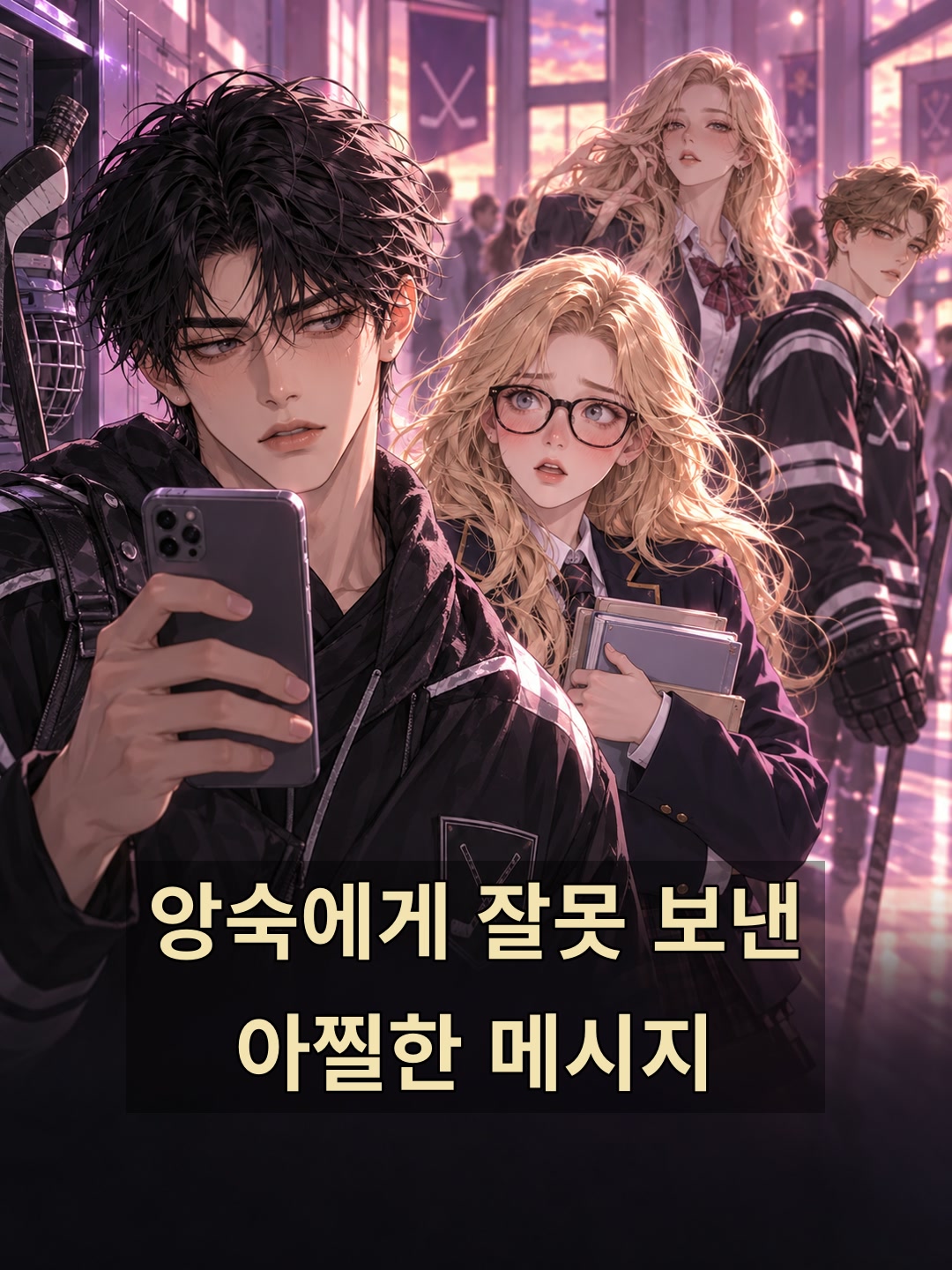 앙숙에게 잘못 보낸 아찔한 메시지