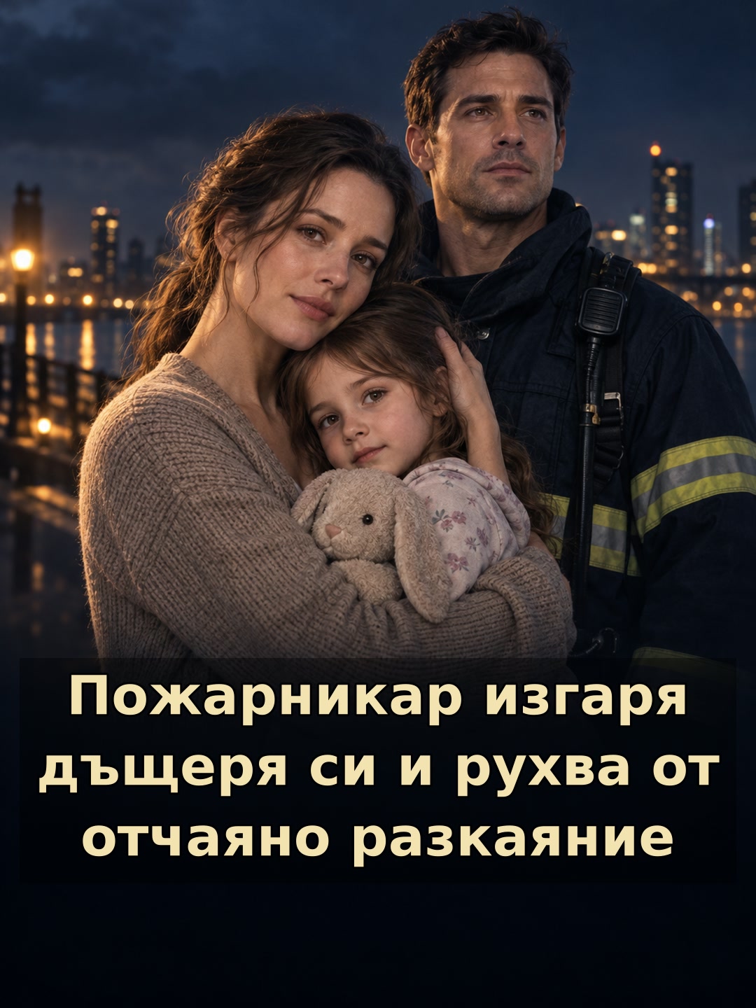 Пожарникар изгаря дъщеря си и рухва от отчаяно разкаяние