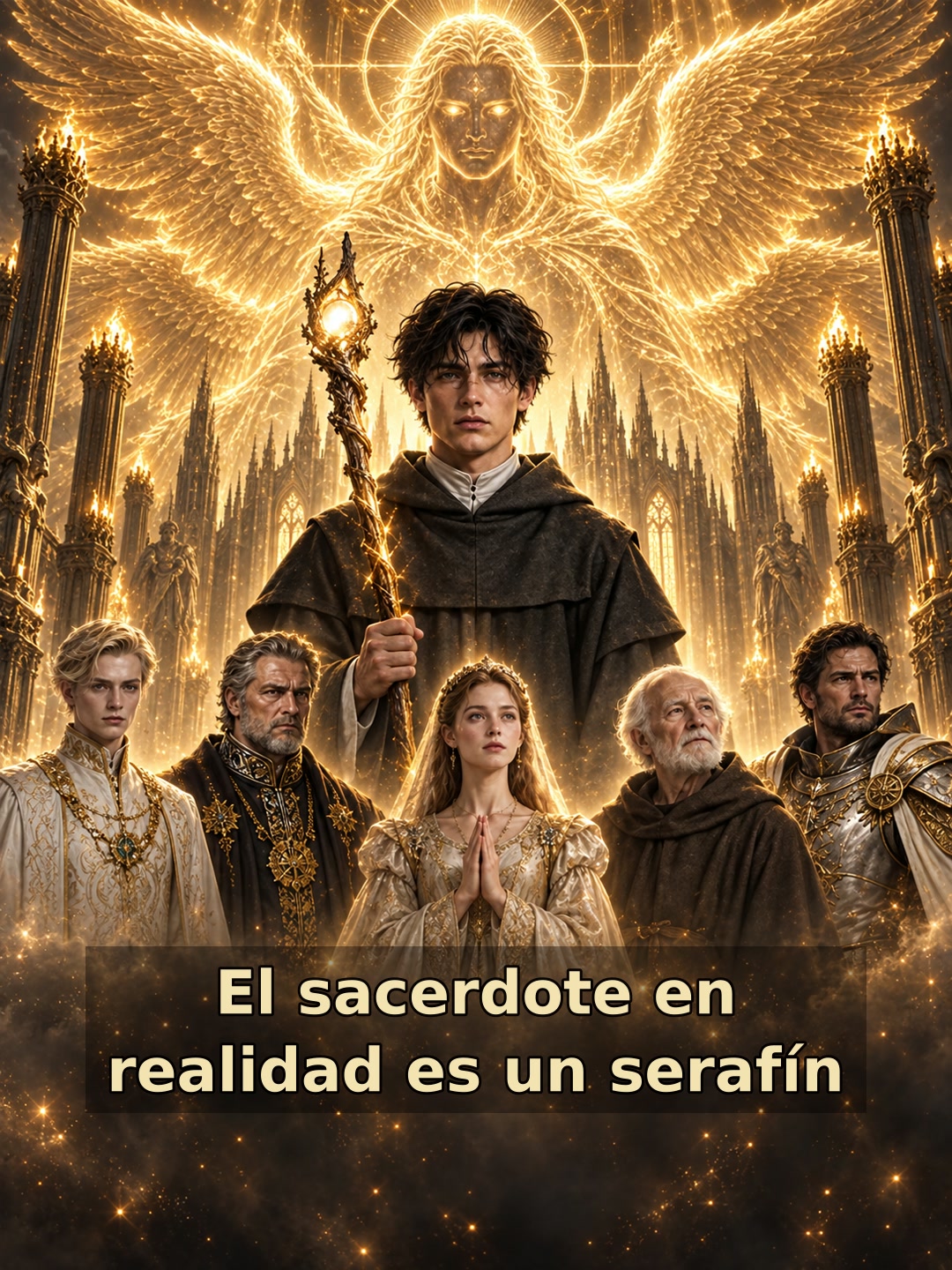 El sacerdote en realidad es un serafín