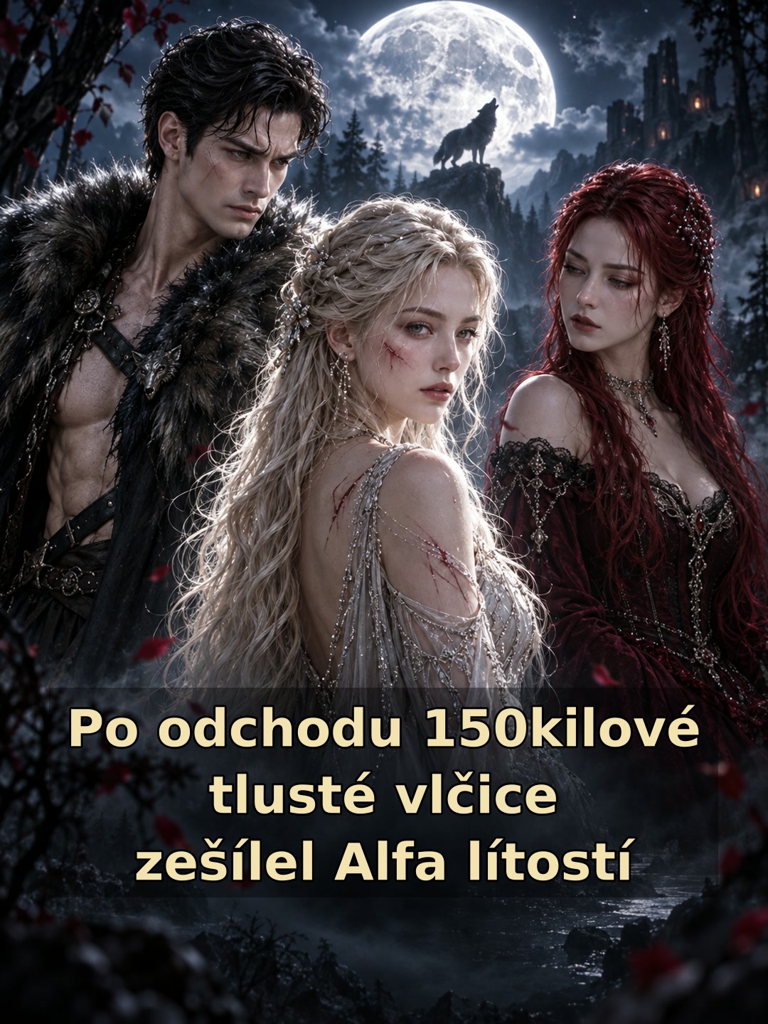 Po odchodu 150kilové tlusté vlčice zešílel Alfa lítostí