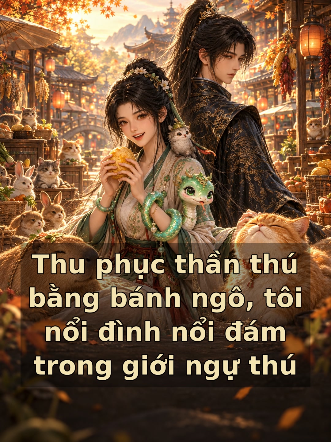 Thu phục thần thú bằng bánh ngô, tôi nổi đình nổi đám trong giới ngự thú