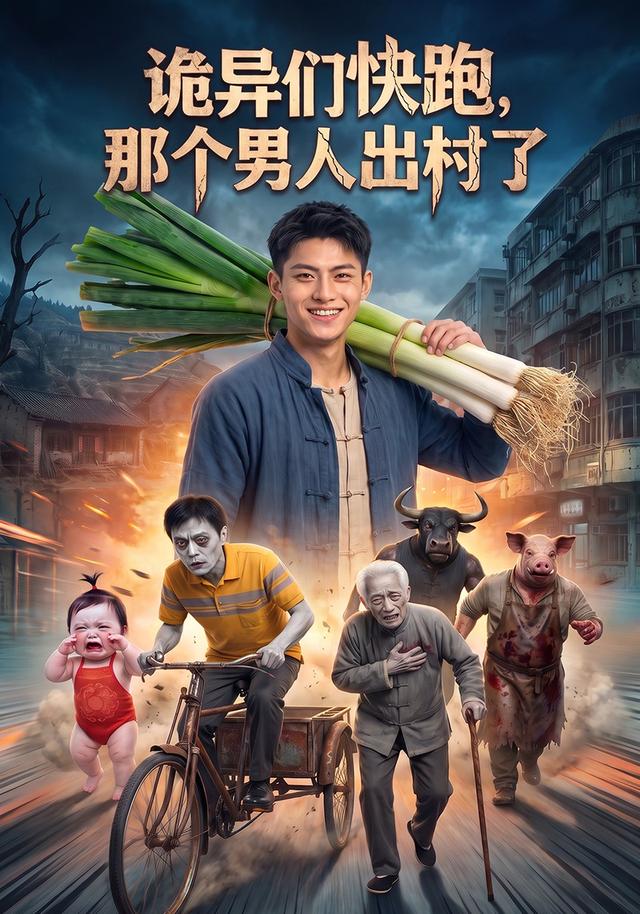 诡异们快跑，那个男人出村了