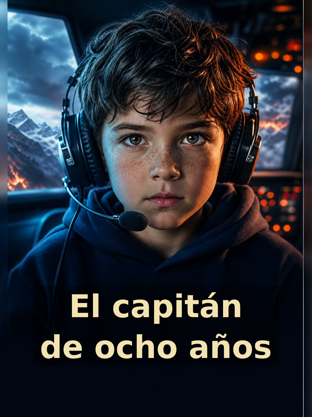 El capitán de ocho años