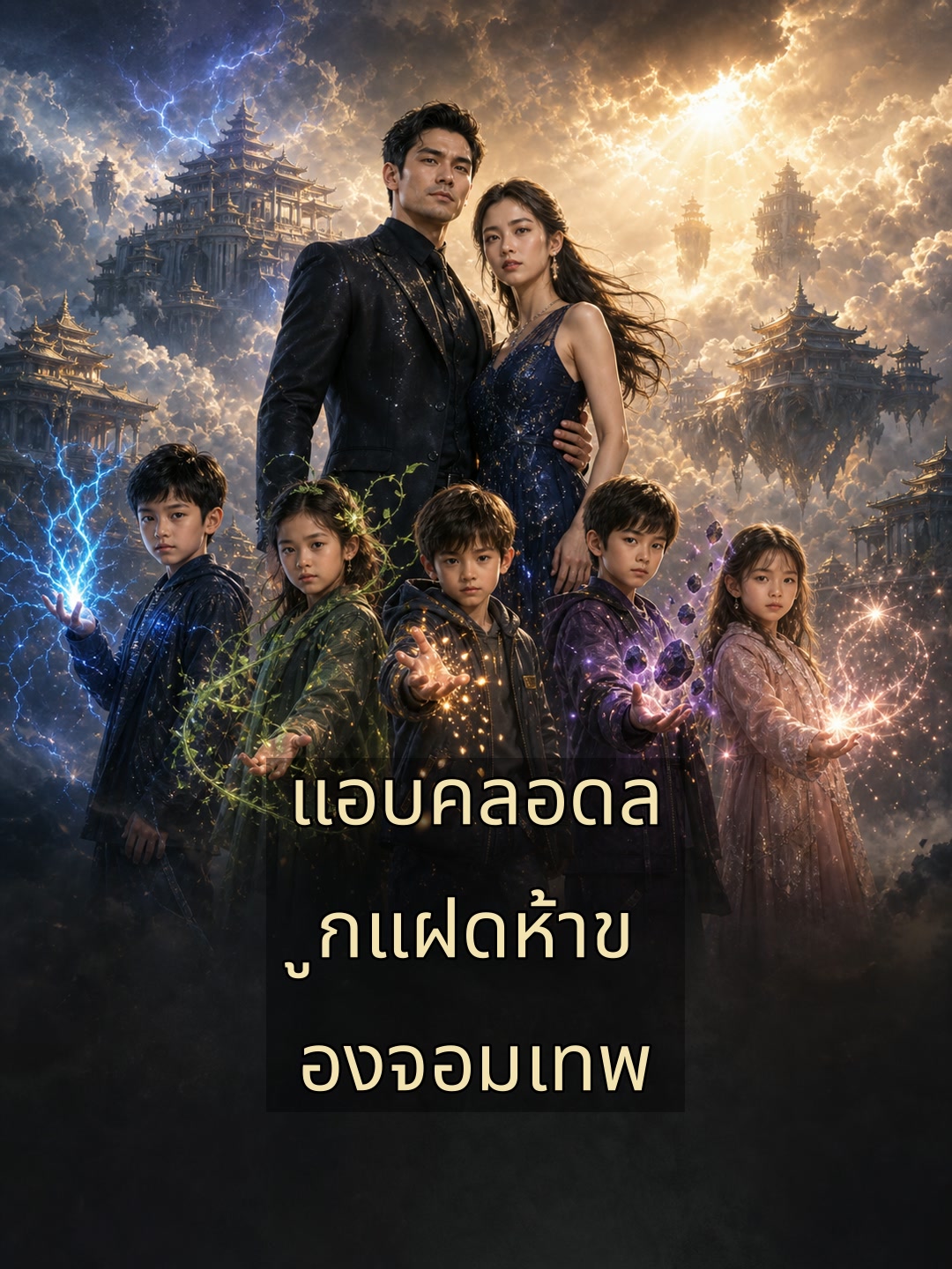 แอบคลอดลูกแฝดห้าของจอมเทพ