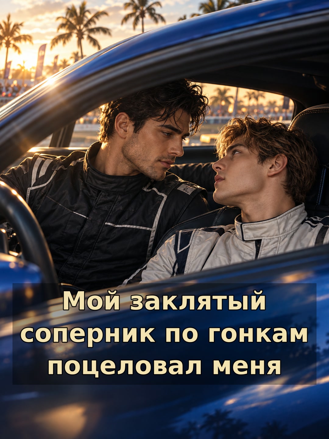Мой заклятый соперник по гонкам поцеловал меня