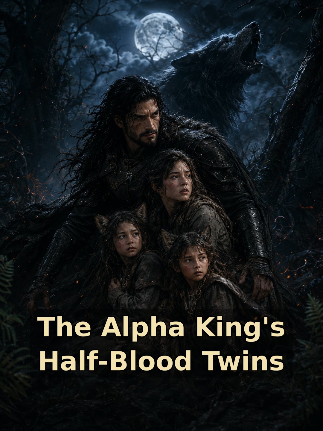 The Alpha King's Half-Blood Twins