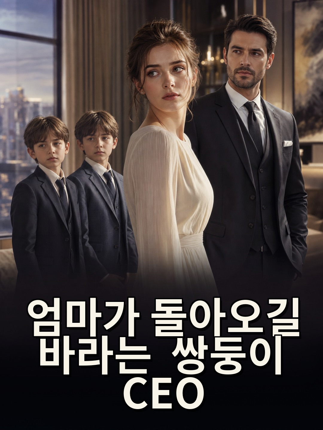엄마가 돌아오길 바라는  쌍둥이 CEO