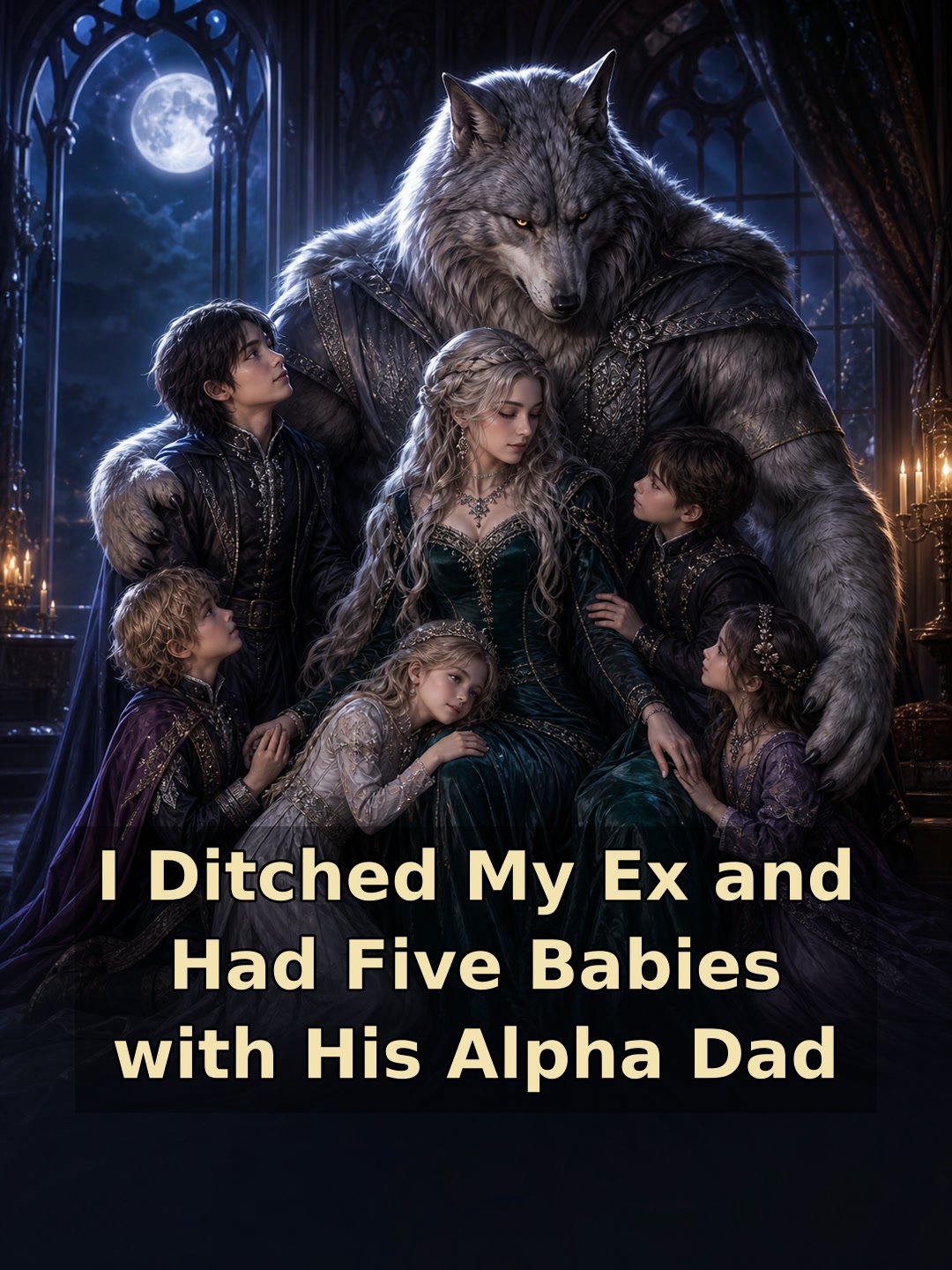 I Ditched My Ex and Had Five Babies with His Alpha Dad